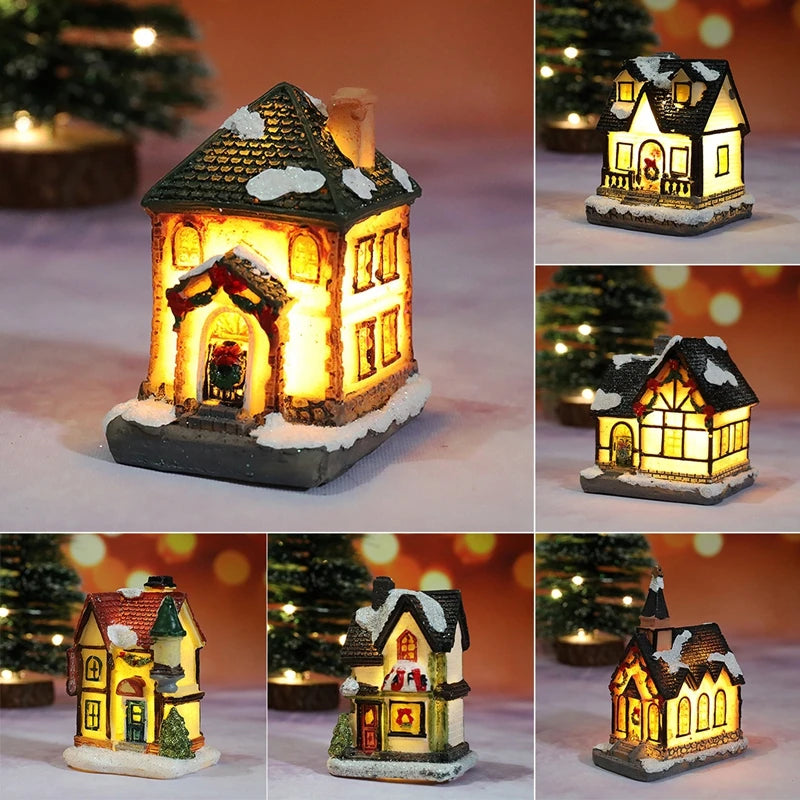 Mini Christmas House LED