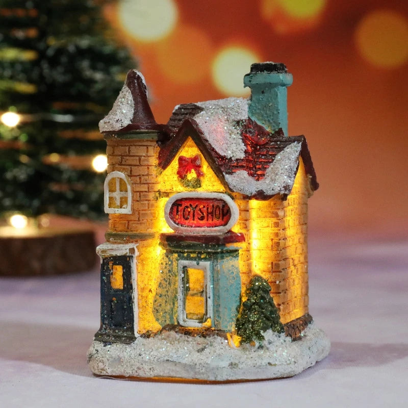 Mini Christmas House LED