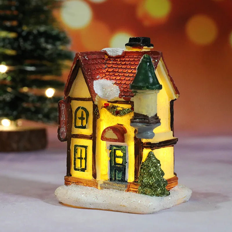 Mini Christmas House LED