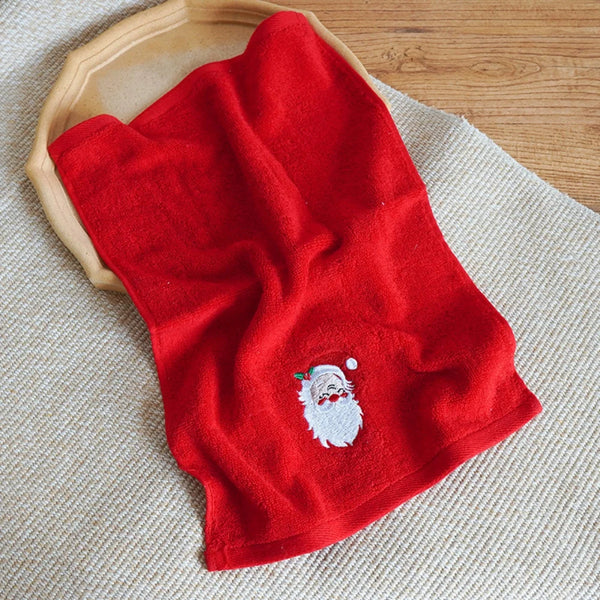 Christmas Soft Cotton Towels 3 Pieces