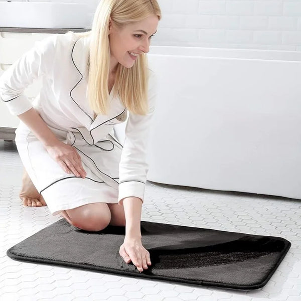 Water Absorbent Bathroom Floor Mat