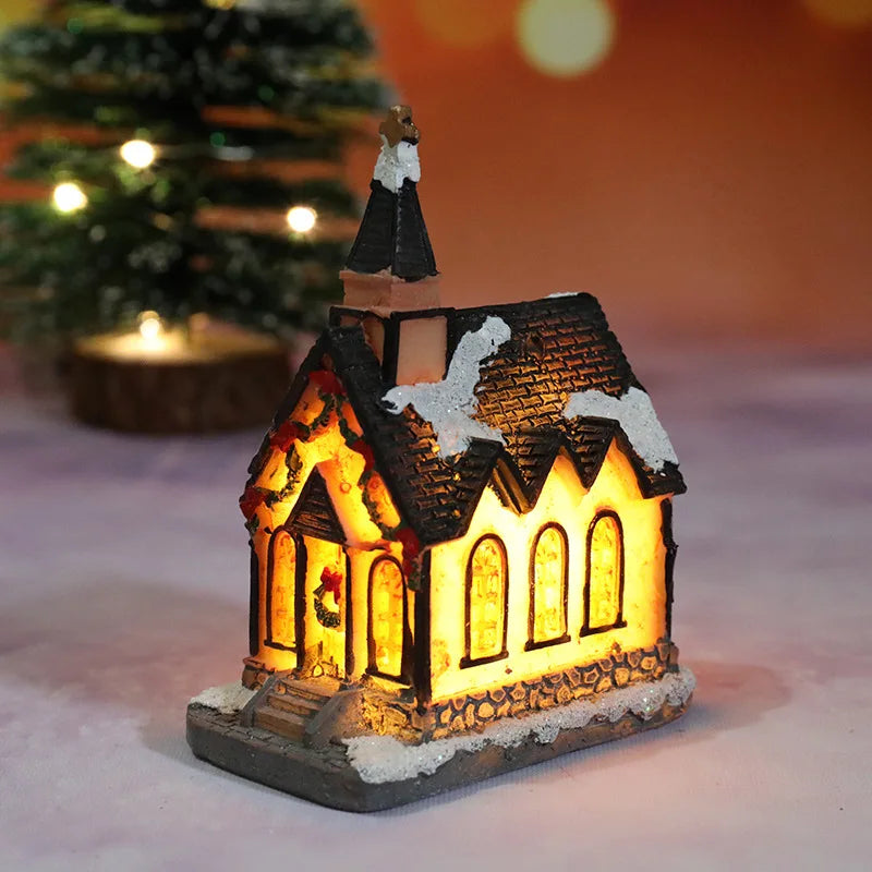 Mini Christmas House LED