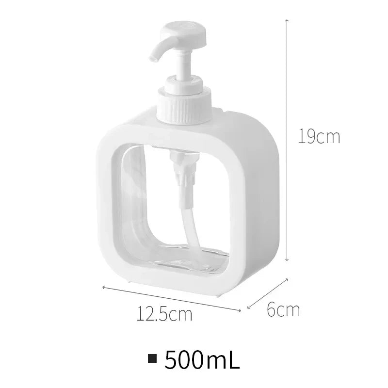 Bathroom Soap Dispenser Transparent