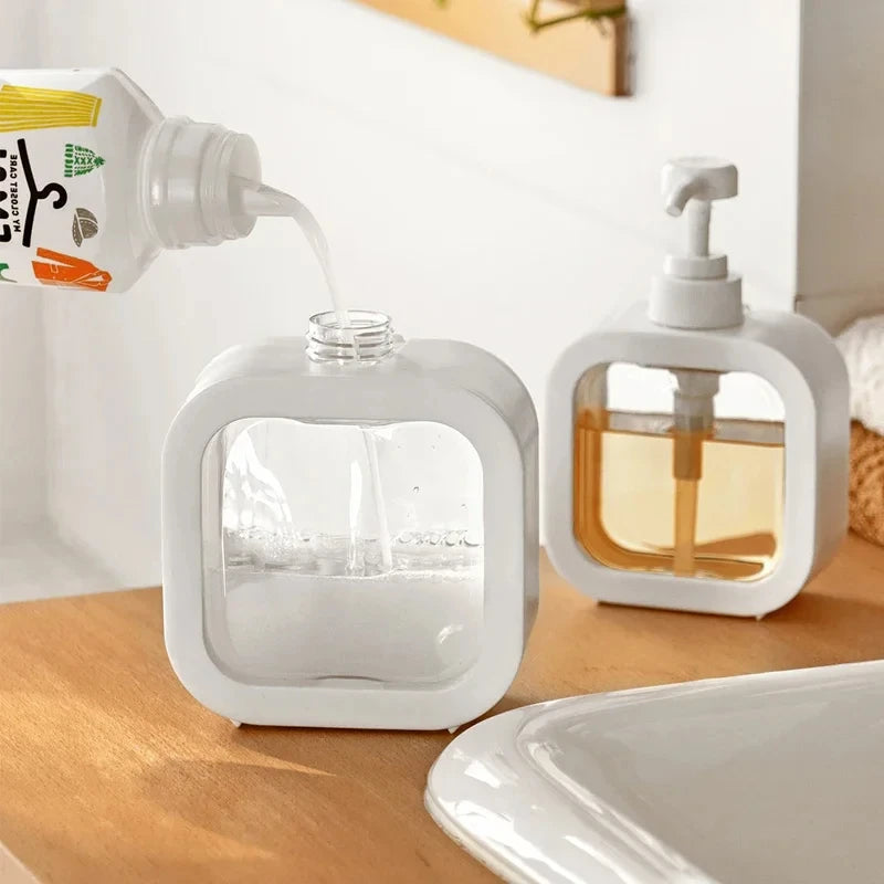 Bathroom Soap Dispenser Transparent