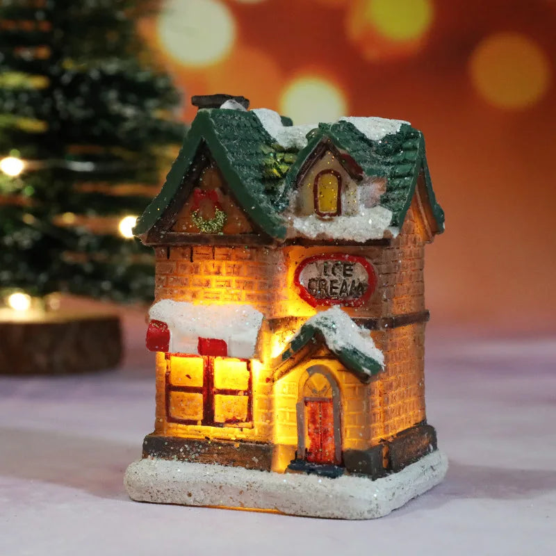 Mini Christmas House LED